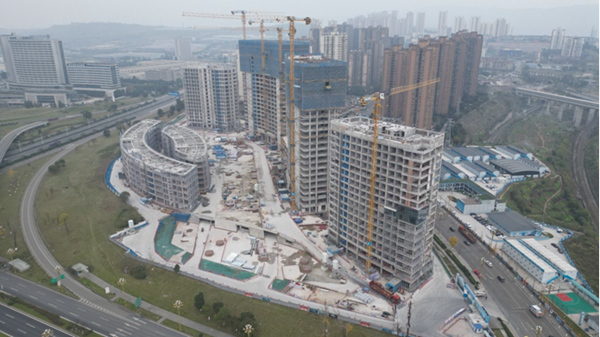 項目現場。中建八局供圖