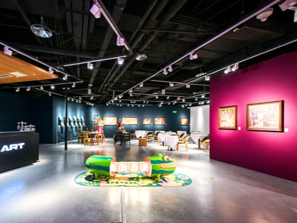 TIME4ART藝術空間。重慶時代廣場供圖