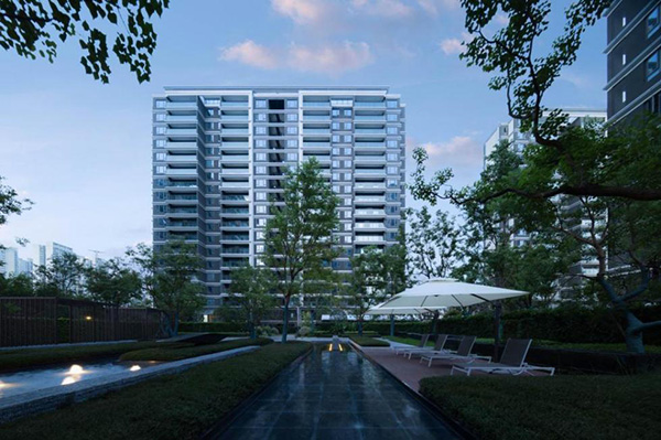 保利閱江臺交付實景圖。保利重慶供圖