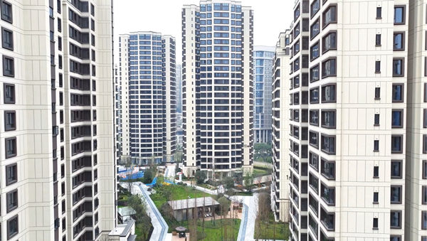 中國電建地產洺悅城·璽悅交付實景圖。中國電建地產供圖