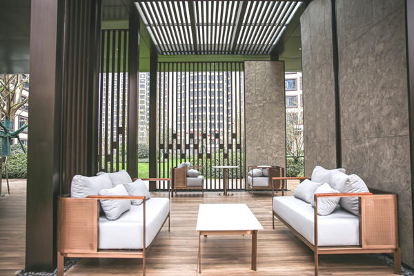 中國電建地產洺悅城·璽悅交付實景圖。中國電建地產供圖