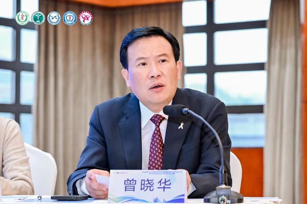 重慶大學附屬腫瘤醫院乳腺腫瘤中心主任曾曉華。主辦方供圖