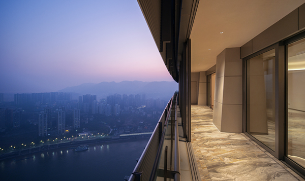 重慶朝天閣交付實景圖。凱德地產供圖