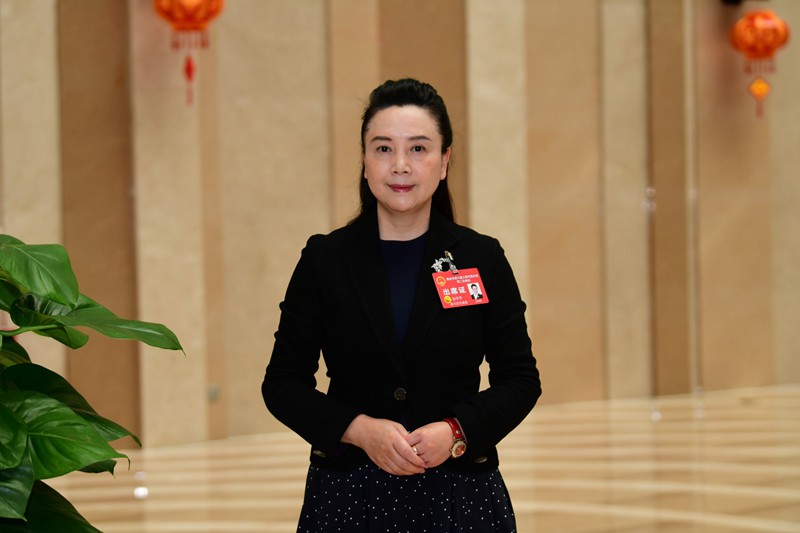 重慶市人大代表、學平大健康產業集團有限公司董事長彭學平。受訪者供圖