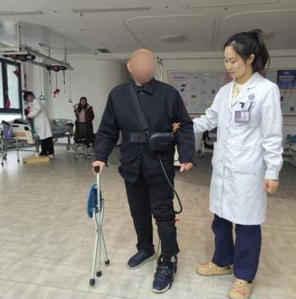 患者體驗現場。重慶道格骨科醫院供圖