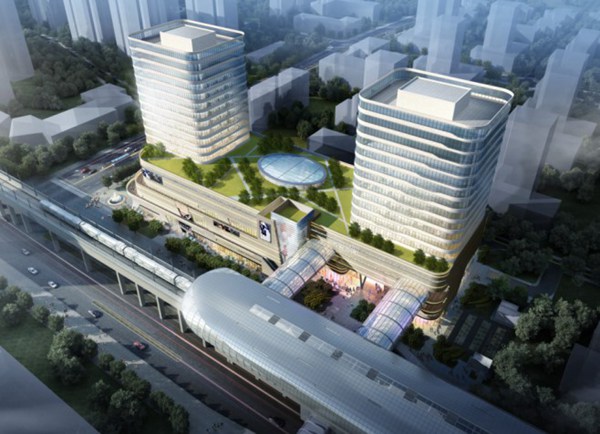 微電園TOD項目。交通開投集團供圖