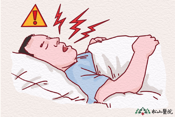 打鼾。重慶松山醫院供圖