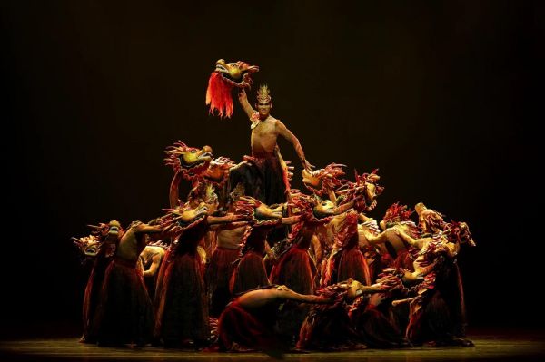 《手龍人》角逐荷花獎時劇照。重慶大學供圖