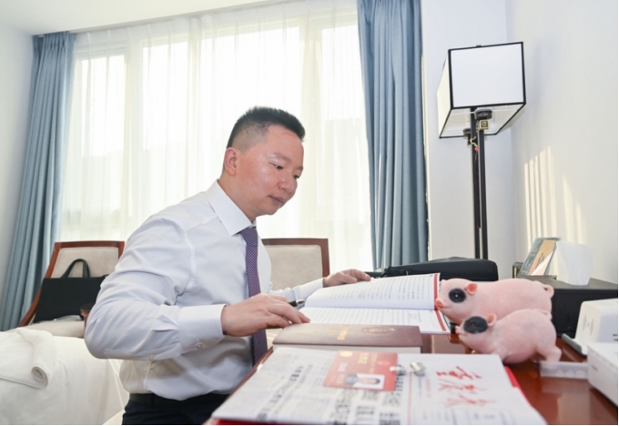 林其鑫代表。受訪者供圖