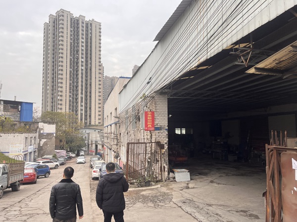 九龍坡區幸福村三社城中村現狀圖。重慶市住房城鄉建委供圖