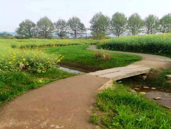 修復后的高粱溪。重慶市市政院公司供圖