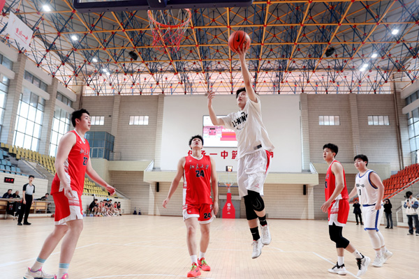 交流賽現場。重慶一中供圖