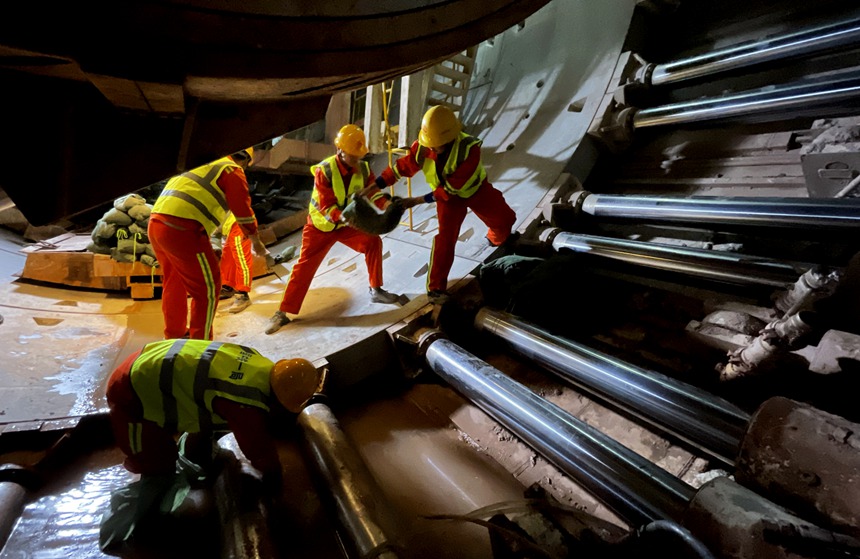 應急演練現場。主辦方供圖