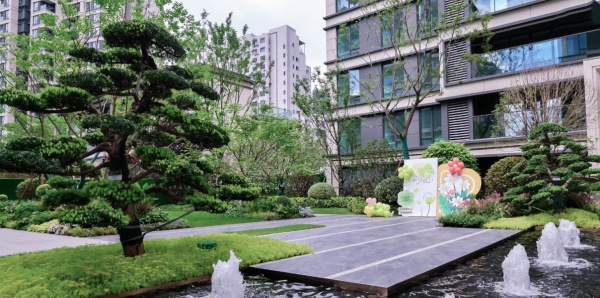 項目實景圖。信達九瓏郡供圖