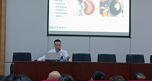 眼健康講座現場。重慶普瑞眼科醫院供圖