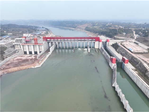 嘉陵江利澤航運樞紐。劉洋攝