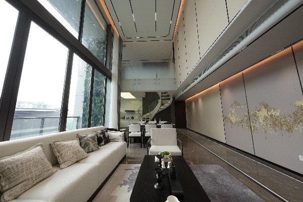 樣板間效果圖。頂峰置地供圖