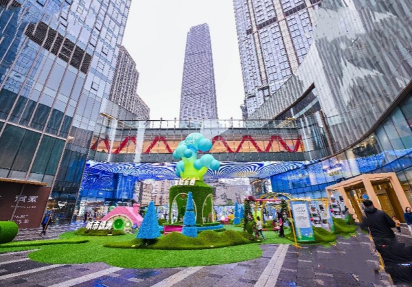 重慶遠東城開業現場。重慶遠東城供圖