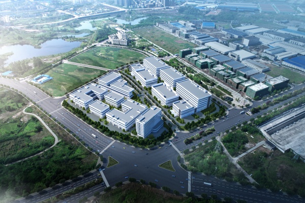 項目效果圖。中建八局供圖