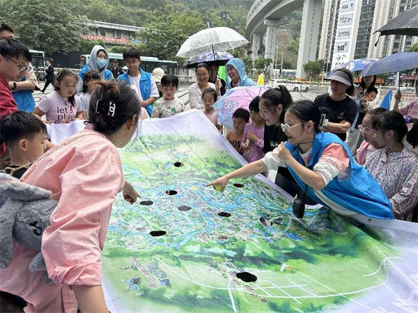活動現場。秦剛 攝
