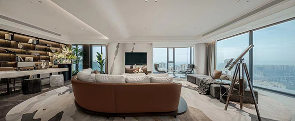 樣板間實景圖。江北嘴置業供圖