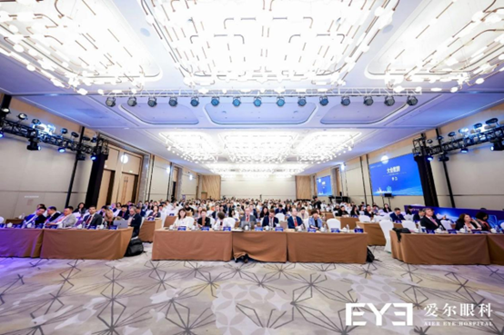 會議現場。重慶南坪愛爾眼科醫院供圖