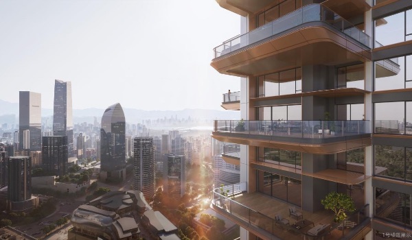 觀宸·千重錦項目效果圖。觀宸供圖