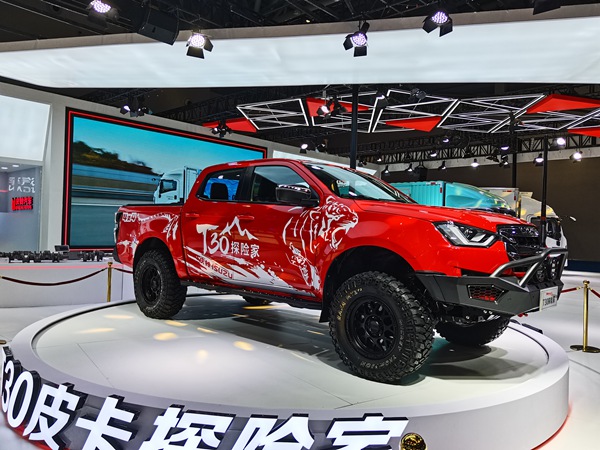 T30探險家皮卡。張艷攝