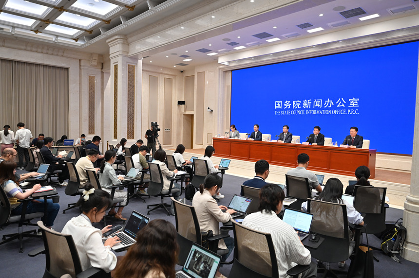 新聞發布會現場。鄒樂攝