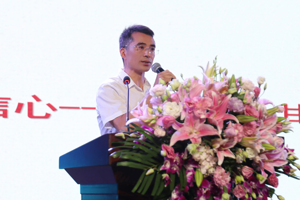 歐權致辭。戚馨月攝