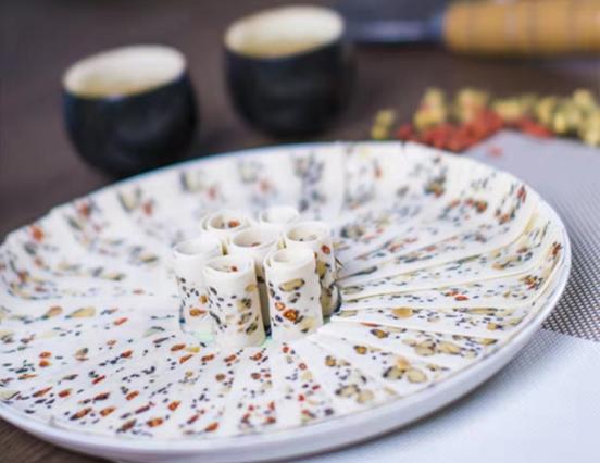 合川桃片。合川區文化旅游委供圖