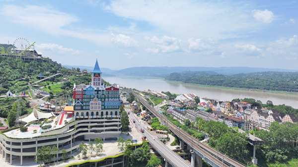 造型獨特的酒店。景區供圖