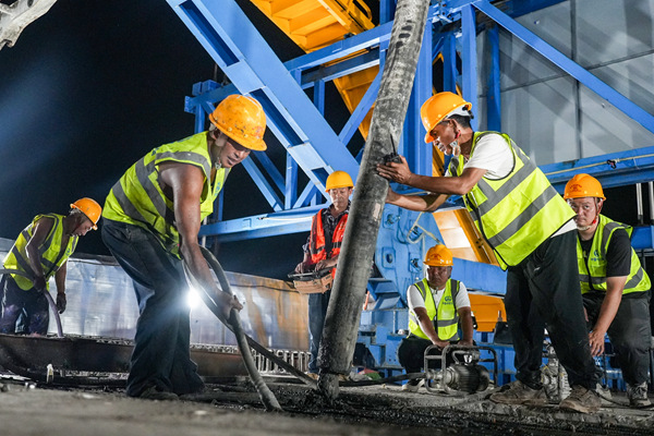 施工現場。建設方供圖