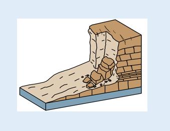 崩塌示意圖。重慶市規劃和自然資源局供圖