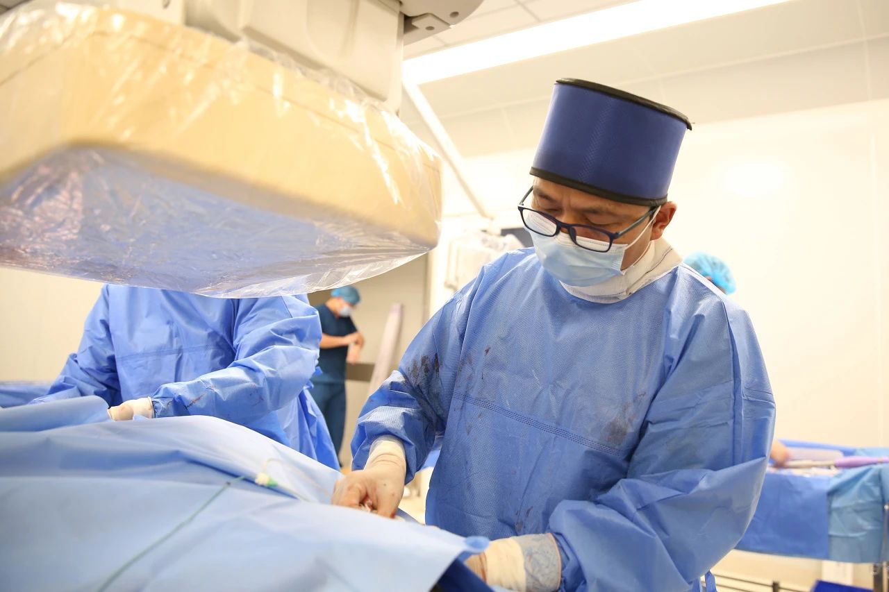 手術現場。重慶松山醫院供圖