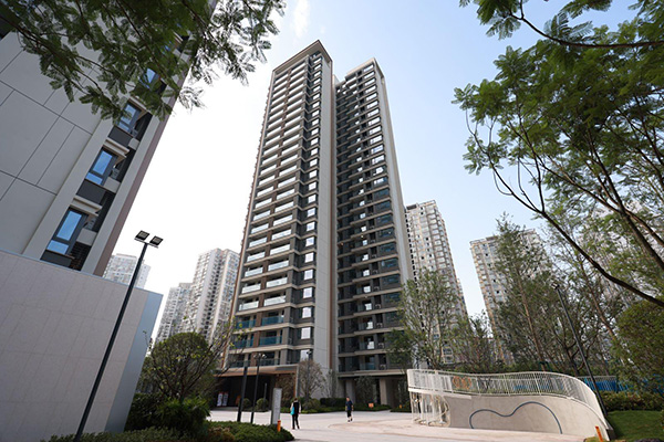 工地開放日現場。招商蛇口重慶公司供圖