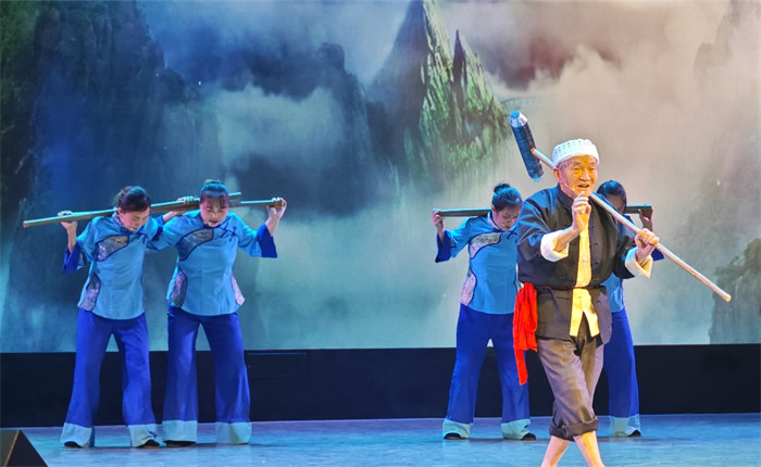 木洞山歌劇《爺爺的山歌》。巴南區文化和旅游發展委員會供圖