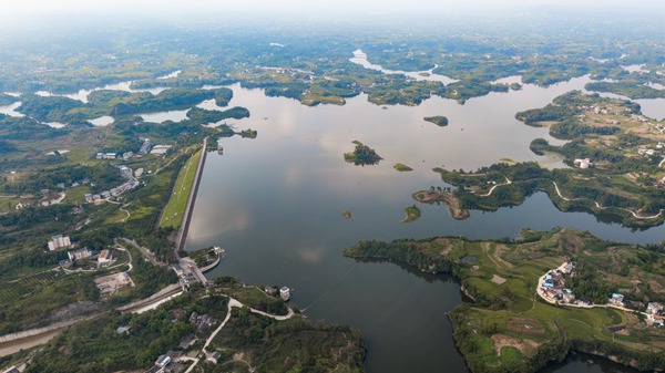 玉灘水庫。重慶水投集團供圖