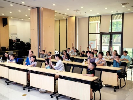 活動現場。重慶愛爾兒童眼科醫院供圖