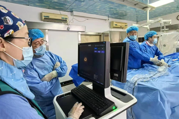 檢查現場。重慶醫科大學附屬第二醫院供圖