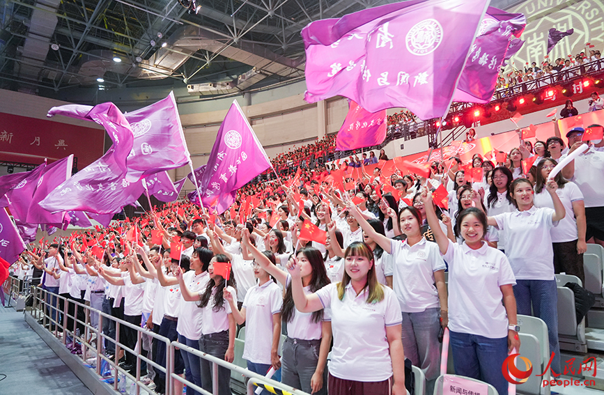 現場氣氛熱烈。人民網記者 于凱攝