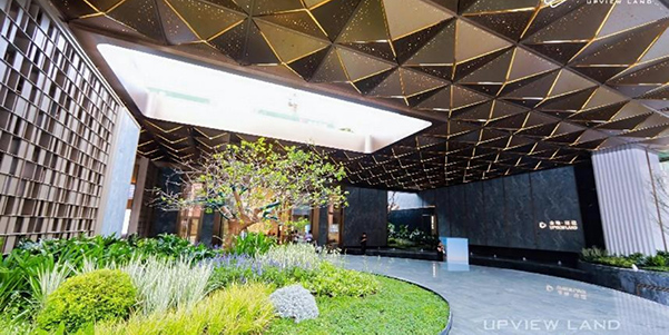 示范區開放現場。金地重慶供圖