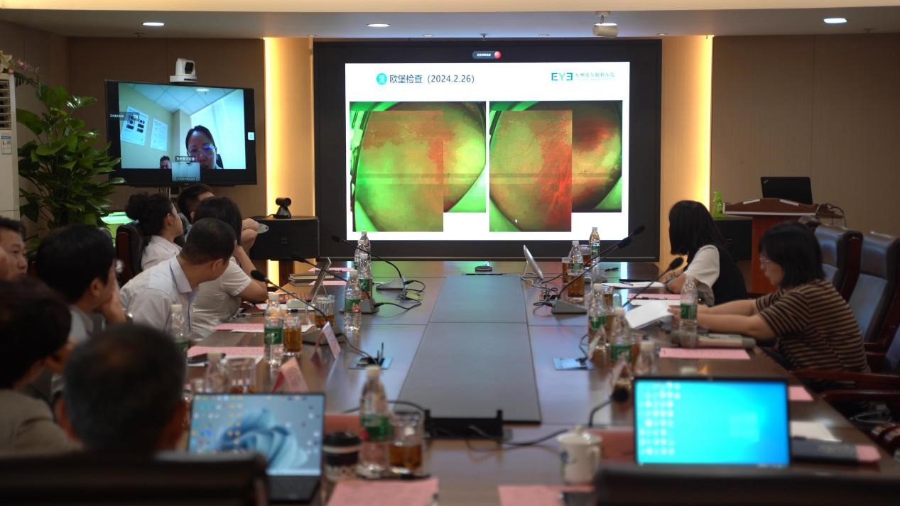 會診現場。重慶愛爾眼科醫院總院供圖