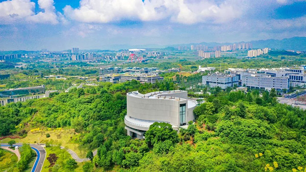 明月湖。兩江協同創新區供圖