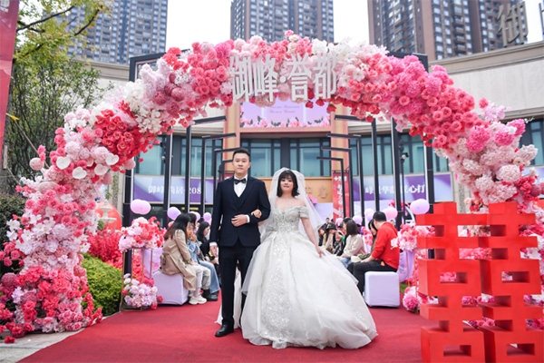 活動現場。御峰·譽都項目供圖