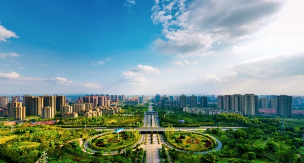 榮昌城市風光。榮昌區委宣傳部供圖