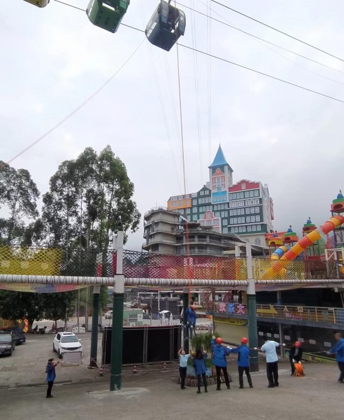 演練現場。景區供圖