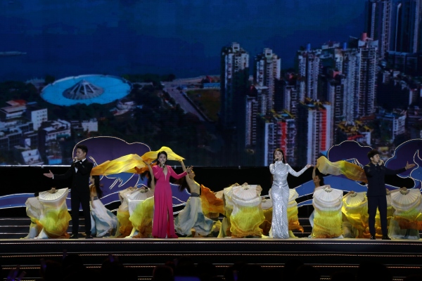 序曲《大河的聲音》演唱。受訪單位供圖