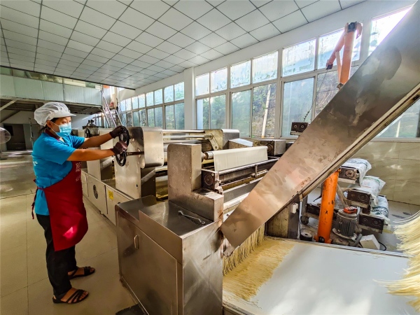 云陽面生產。云陽縣委宣傳部供圖