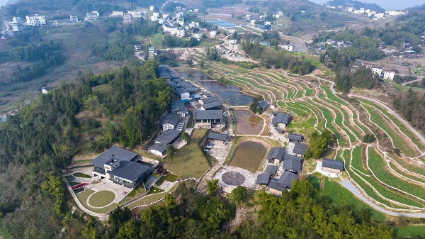 忠縣獨珠村新貌。重慶市規劃和自然資源局供圖